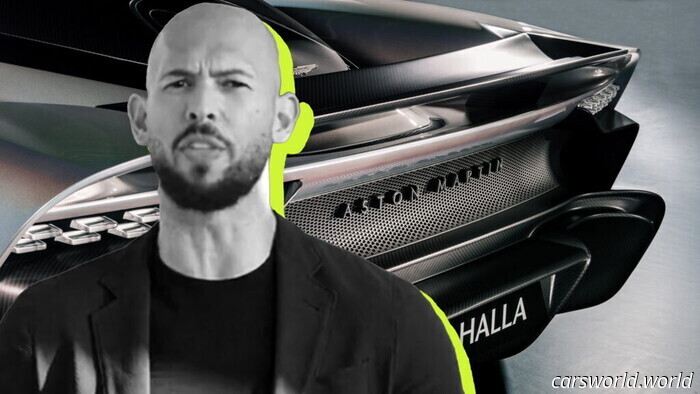 Полиция отняла у Эндрю Тейта депозит за гиперкар Aston ещё до того, как он даже успел нажать «запись» | Carscoops